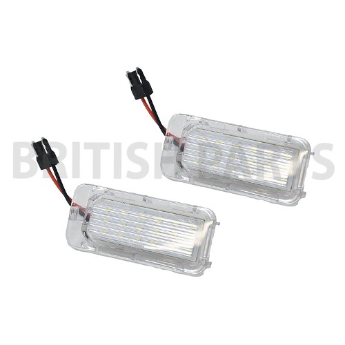 Number Plate Lamp LED Pair